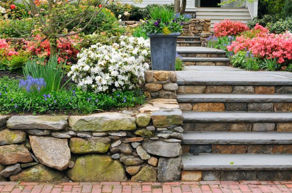 Stone Stairs Repair in Bremerton