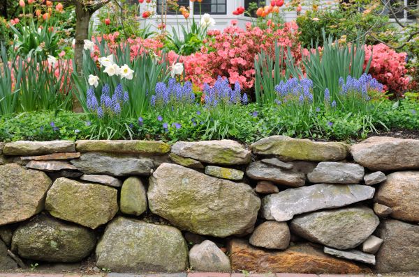 Stone Wall Hardscaping in Bremerton
