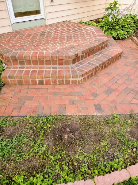 Brick Stoop Repair in Bremerton